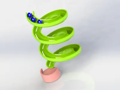 motion study 3D model