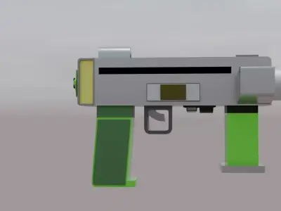 2030s sub machine guns 3D model