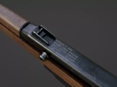 Benson Model 1924 Low-poly 3D model