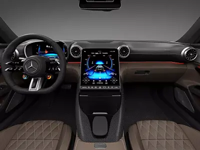 2024 Mercedes-Benz AMG GT 63 Coupe Blue 3D model