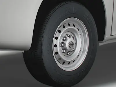 Nissan NV Cargo 2022 wheel 3D model