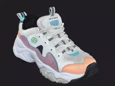 3D Scanned High Detailed Shoe with Photogrammetry 3D model
