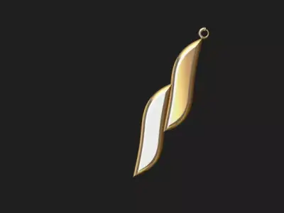 geometric pendant Free 3D print model