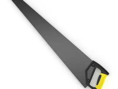 Hand Saw 26 Inches 3D model