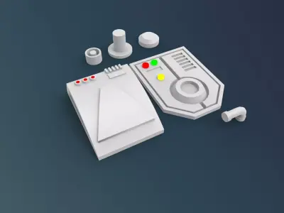 scifi kitbash project part 4 3D print model