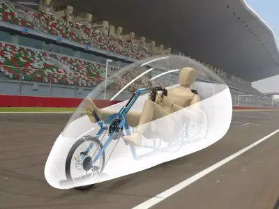 T-Bike 4K 3D model