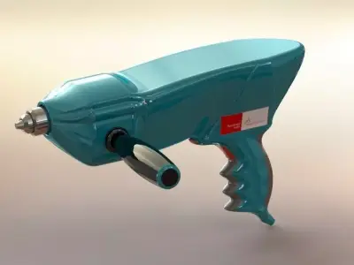 Power Tool Drilling-Hitachi  Free 3D model