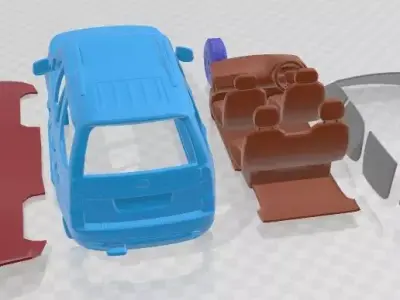 Tata Safari Storme 2015 Printable Car  3D print model