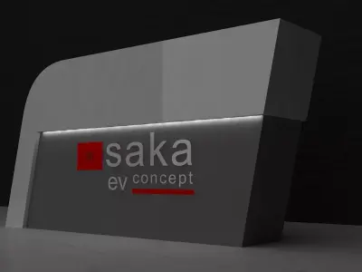Banko Desk 3D model