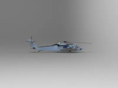 SH 60 HH 60 MH 60 3D model