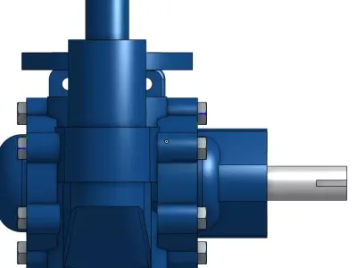 Gear Pump 3D model buy