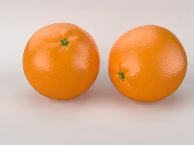  Orange Fruits 
