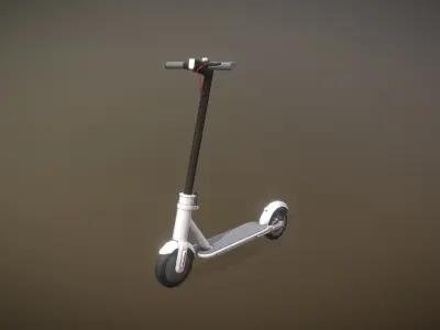Electric Scooter - Gest Free low-poly 3D model