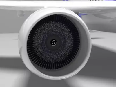 Airplane B737 3D model