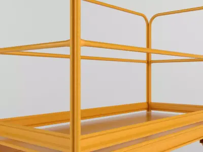 Scaffold tower 4 3D model