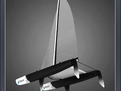 Windsurf - Tornado Boat 3D model