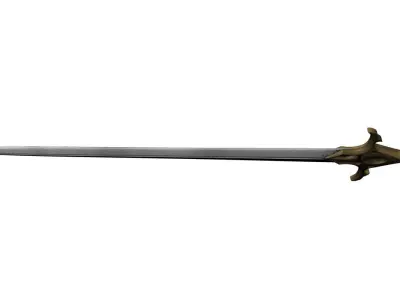sword 3d model 3D model