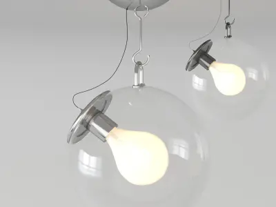 Miconos ceiling light 3D model