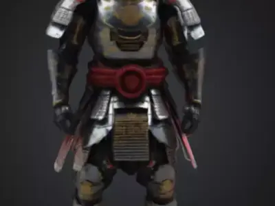 Samurai Hawk 3D print model