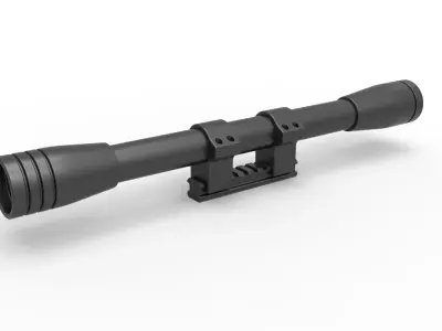 Scope for cosplay blaster 5 3D print model