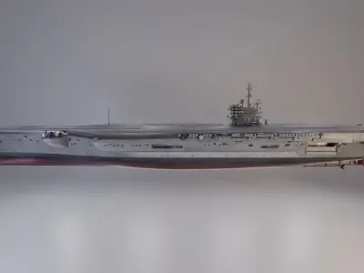 Aircraft Carrier 3D model from CGTrader - PBR