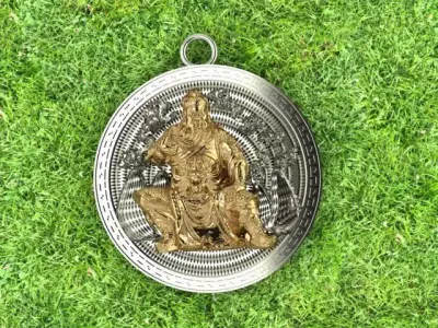 mandarin pendant 3D print model