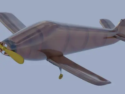 Toy Plane 3D print model