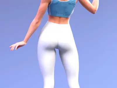  Sonya Blade Elite Training 3D print model
