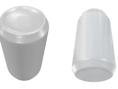 3D Can 3D model