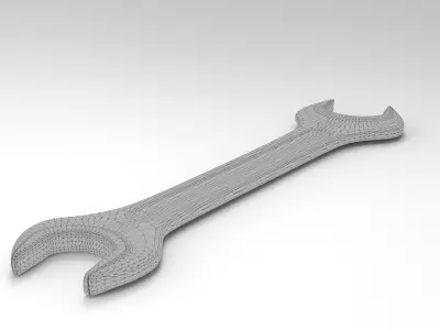 Wrench Free 3D model buy