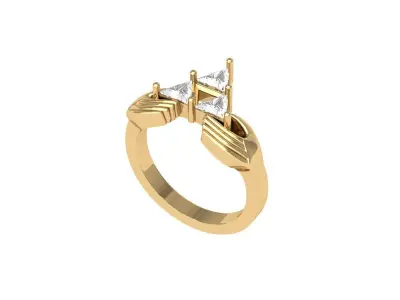 Wedding Ring 3D print model