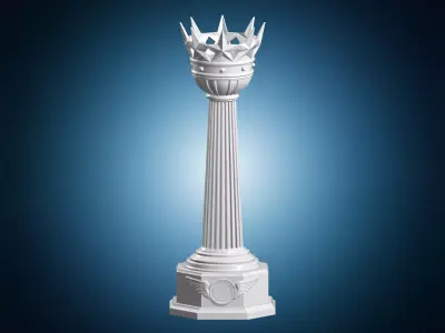 F1 Championship Trophy 3D Print Model 3D print model