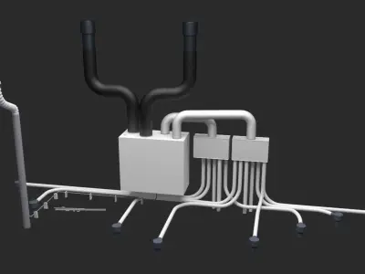 Ventilation Unit 3D model