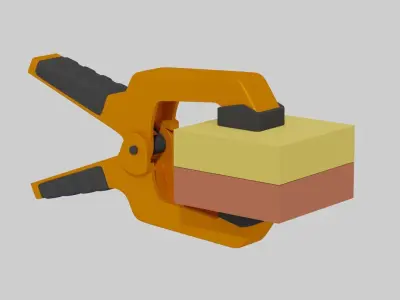 Spring Clamp 3D model