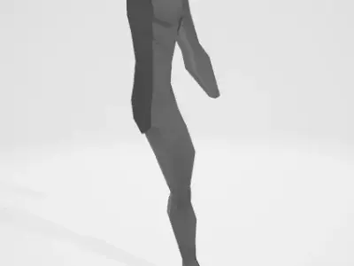Body - Half Free 3D model
