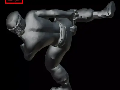 Wolfenstein BJ Blazkowicz 3D model