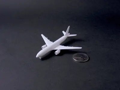Boeing 777-200 Free 3D print model