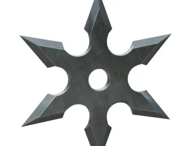 Ninja Star 3D model