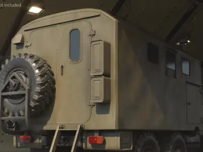  Modular Cabin for ZIL-131 Standard Size with Interior 
