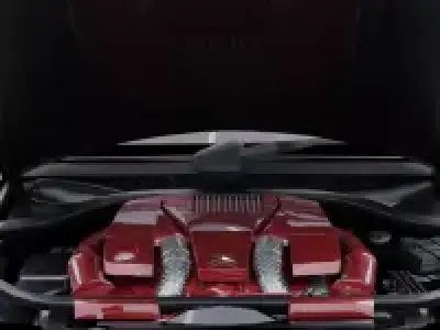 190E Evo v8 swap 3D model