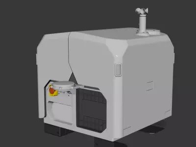 DJI Dock 3 Drone Station High-Fidelity 3D Model 3D model