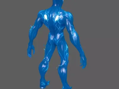 Alien Fighter  3D model