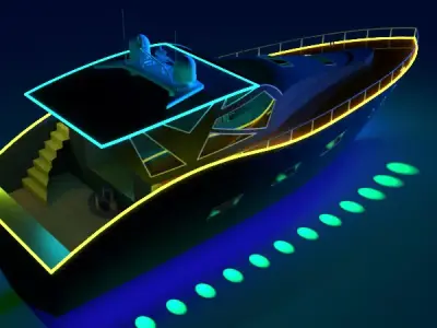 NELOUVAR Boat M2324 Free 3D model