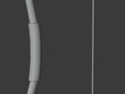 Mongol Bow 3D model