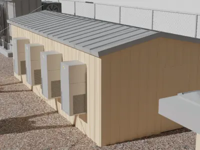 Substation Set 3 3D model