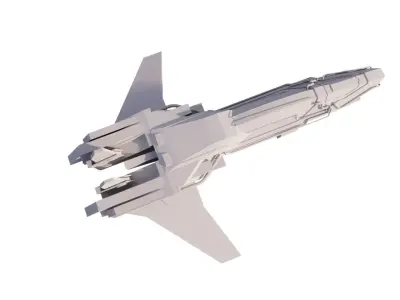Spaceship-spacecraft-30 3D model