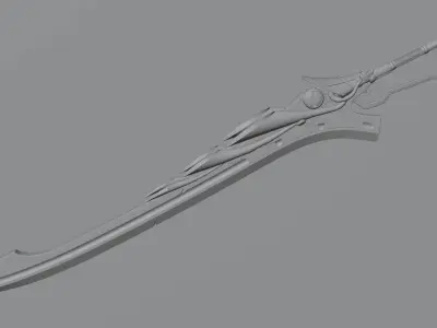 The Red Queen 3D model