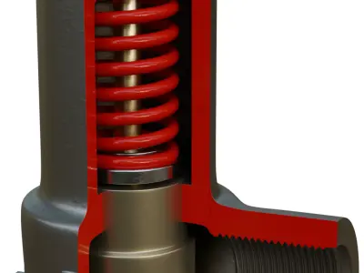 Safety Valve 3D model