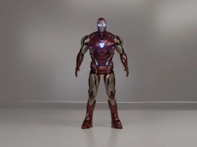 Ironman mk85 Free 3D model
