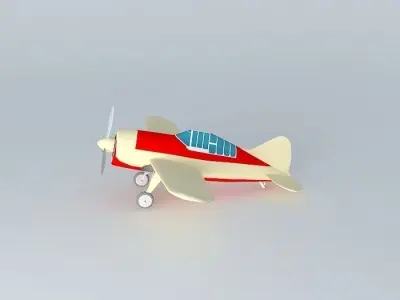 Brewster Buffalo F2A Free 3D model